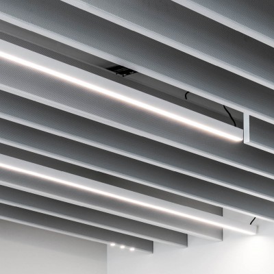 Ceilux plafond verlichting Systeemplafond Lightline Baffel